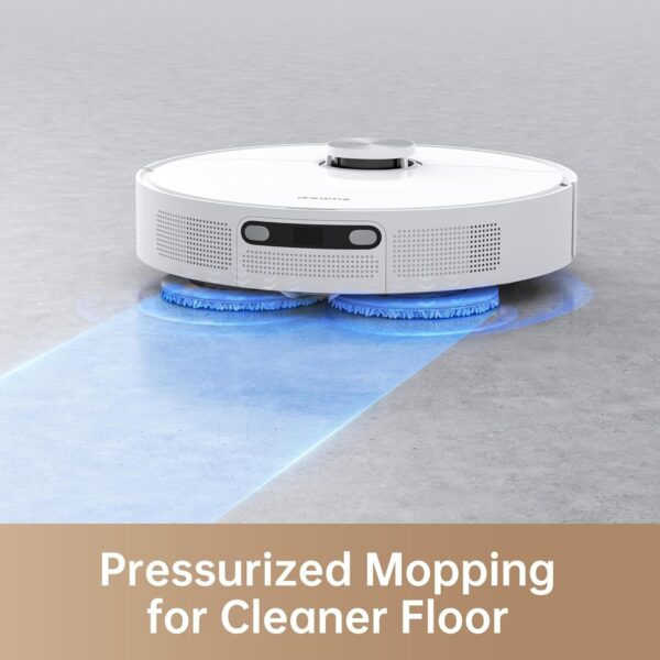 DREAME L10 Prime Robot Vacuum Cleaner with 7mm Mop Lift, Self-Cleaning Mop, LDS Navigation, 4000Pa Suction, 3D Mapping, WiFi/APP/Alexa - Image 8