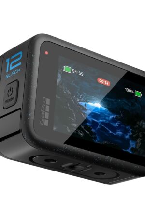 Gopro Hero12 Black - Waterproof Action Camera With 5.3K60 Ultra Hd Video, 27Mp Photos, Hdr, 1/1.9" Image Sensor, Live Streaming, Webcam, Stabilization - Digital